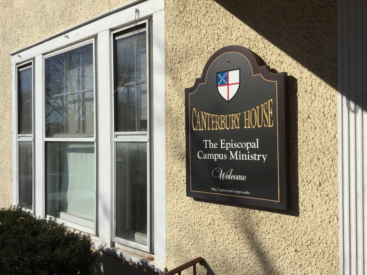 Canterbury House Sign